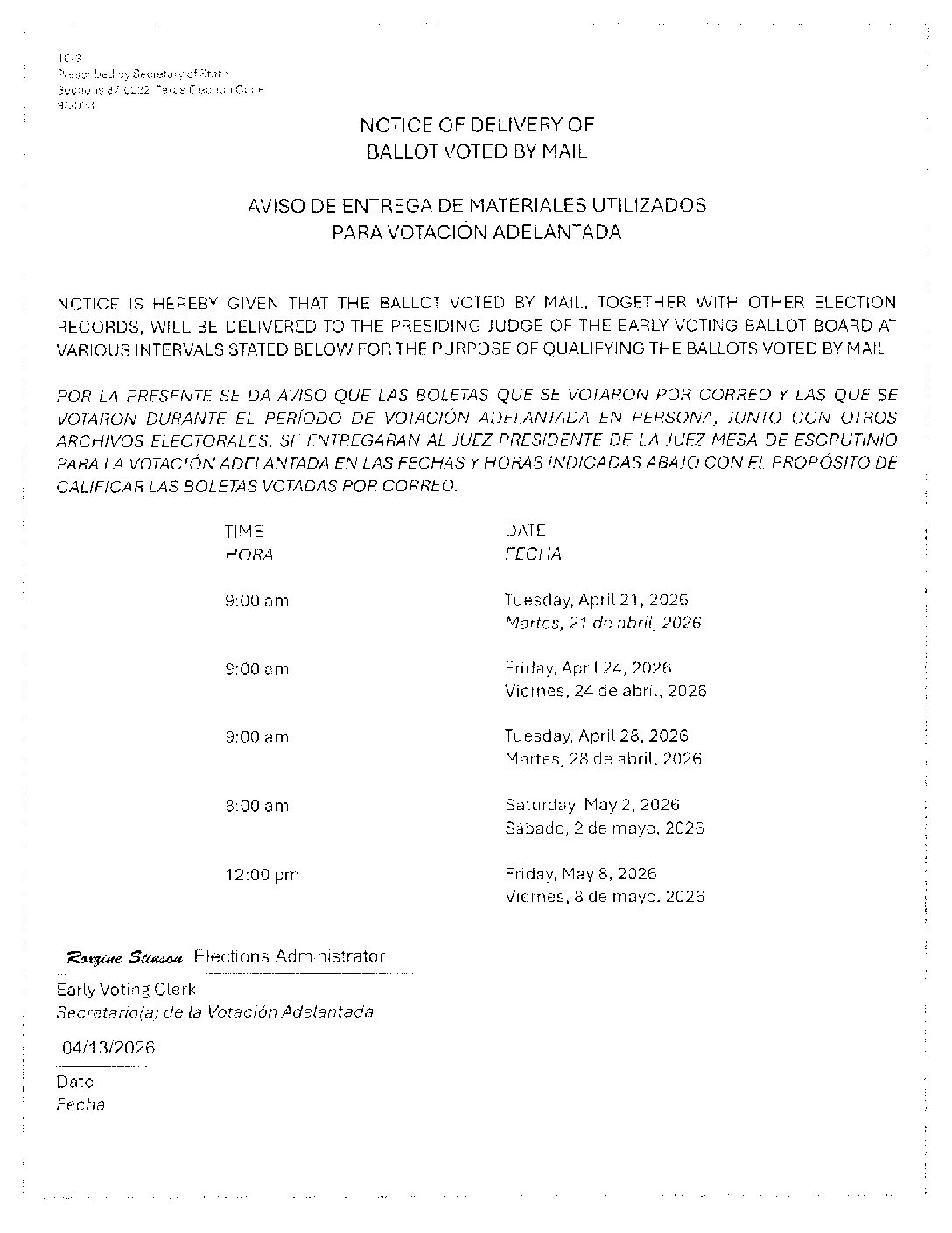notice-of-delivery-of-ballot-voted-by-mail
